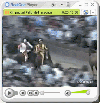 Palio dell'Assunta 1999 - Formato Real Media Player