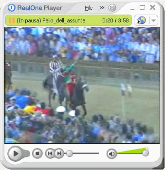 Palio dell'Assunta 2001 - Formato Real Media Player