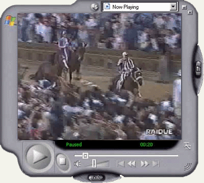 Palio di Provenzano 2000 - Formato Windows Media Player