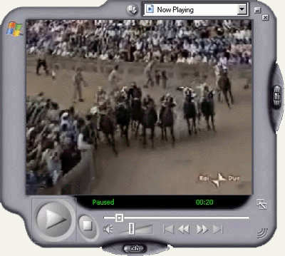Palio di Provenzano 2005 - Formato Windows Media Player