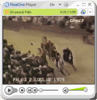 Palio di Provenzano 1979 - Formato Real Media Player