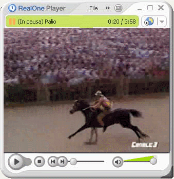 Palio di Provenzano 2003 - Formato Real Media Player