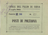 posto in palco