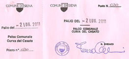posto in palco