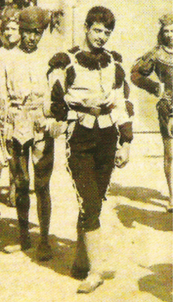 Questa potrebbe essere l'unica foto di Tabarre, scattata successivamente al Palio vinto dalla Tartuca il 16 agosto 1891 e concessaci gentilmente dal Sig. Giovanni Mazzini