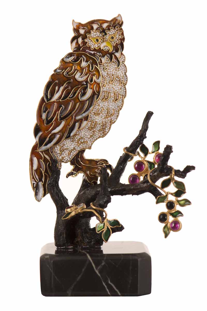 Gioiello di Contrada della Contrada Priora della Civetta di Diego Percossi Papi