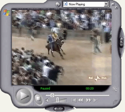Palio di Provenzano 2006 - Formato Windows Media Player