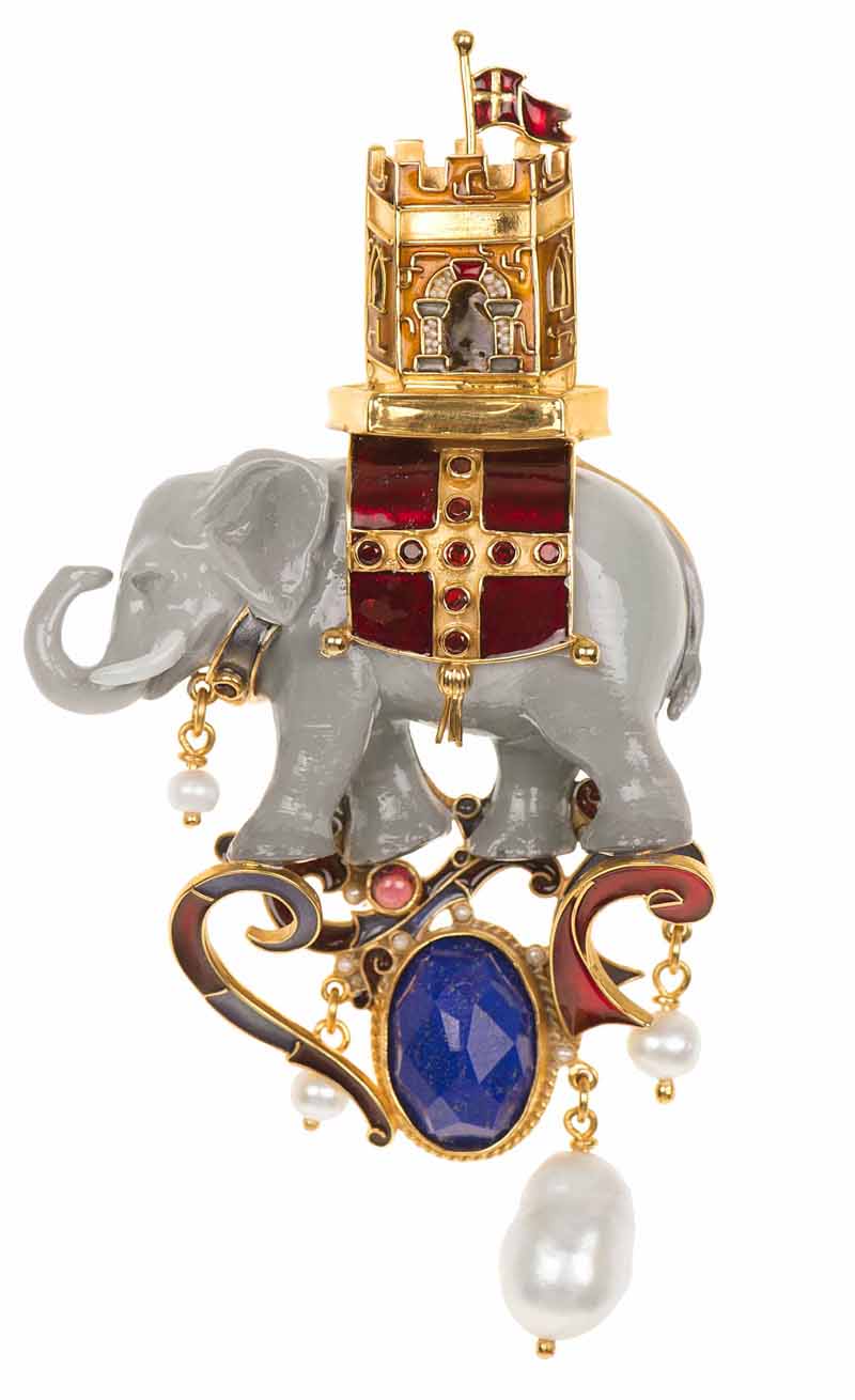 Gioiello di Contrada della Contrada della Torre di Diego Percossi Papi
