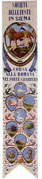 Palio corso in Fortezza il 17 agosto 1874
