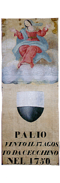 il drappellone del 17 agosto 1750