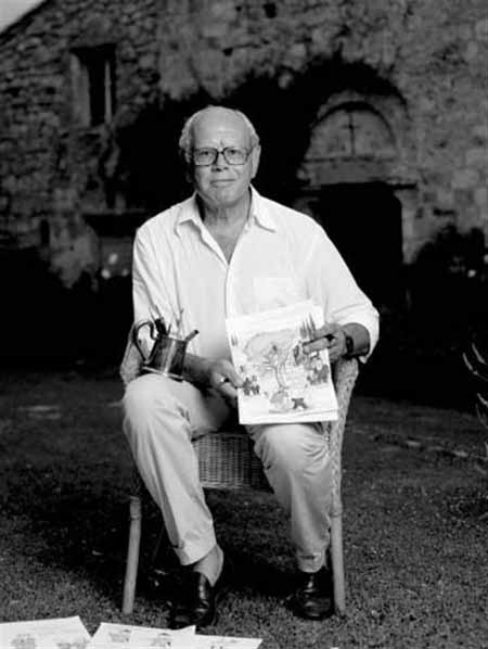 Emilio Giannelli, artista senese, il pittore del drappellone del Palio del 2 luglio 2018