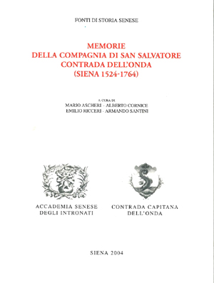 Memorie della Compagnia di San Salvatore Contrada dell'Onda