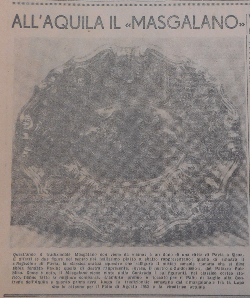 masgalano del 2 luglio 1953
