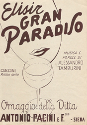 Pacini - Elisir Gran Paradiso - Musica