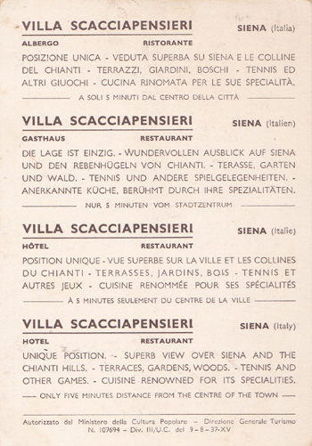 Villa Scacciapensieri