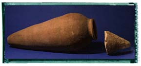 Early Dynastic "wine jar" and stopper